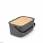 Хлебница Brabantia Nic Bread Bin, Темно - серая (128264) 2