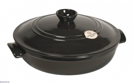 Жаровня Emile Henry Flame ceramic 3.2 л Черная (794593)