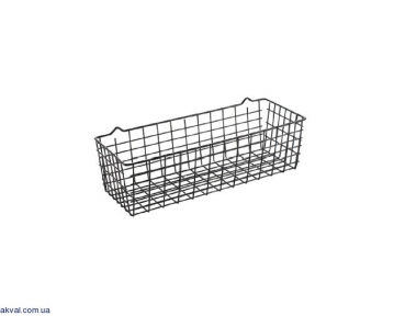 Корзина METALTEX PANDINO многофункциональная 33x12x9 см черная (361700 036)