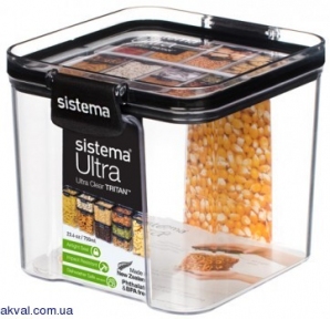Контейнер пищевой для хранения SISTEMA ULTRA 0,7 л (51401)
