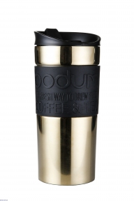 Термокружка Bodum Travel Mug 350 мл Gold-Black (11068-17S)