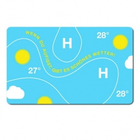 Доска для завтрака CLASSIC Wetterkarte (EM513546)