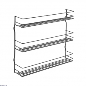 Полка METALTEX подвесная 3 секции 36x8x32 см PEPITO-3 LAVA (361433)