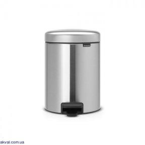 Ведро для мусора Brabantia Pedal Bin 3 л Matt Steel (113222)