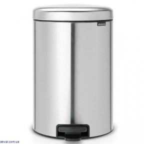 Ведро для мусора Brabantia Pedal Bin 20 л Matt Steel (111907)