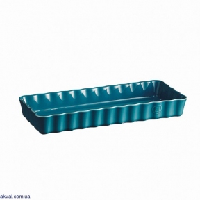 Форма для запекания Emile Henry Ovenware 15x36 см Синяя (606034)