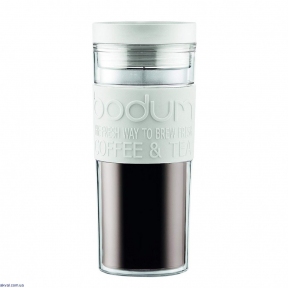 Термокружка Bodum Travel Mug 450 мл White (11685-913S)