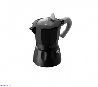 Гейзерная кофеварка GAT ROSSANA черная на 2 чашки (103102) black