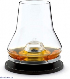 Набор для дегустации виски стеклянный (стакан, костер, подставка-охладитель) Peugeot SAVEURS DE VINS, 3 предмета (266097)