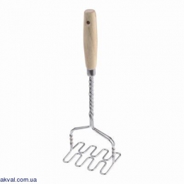 Картоплем’Матеріал: Нержавіюча Сталь Ручка виконана з дерева. Розмір: 340 × 115 × 85 мм.ялка WESTMARK (W61272270)
