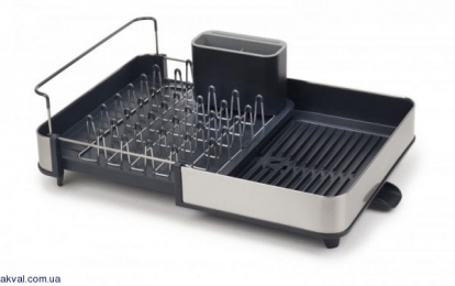 Раздвижная сушка для посуды Joseph Joseph Extend Steel Dish Rack 16,7x35,3x31 см Grey (85153)