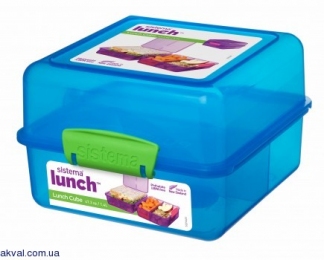 Ланч-бокс SISTEMA LUNCH 1,4 л (31735-1 blue)