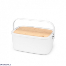 Хлібниця Brabantia Nic Bread Bin, світло - сіра (128288)