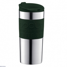 Термокружка Bodum Travel Mug 350 мл Темно-зеленая (11068-946B-Y17)