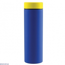 Термобутилка Asobu Le Baton 500 мл синя з жовтим (LB17 BLUE/YELLOW)