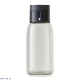 Бутылка для воды с индикатором наполнения Joseph Joseph Dot Grey 0,4 л (81054)