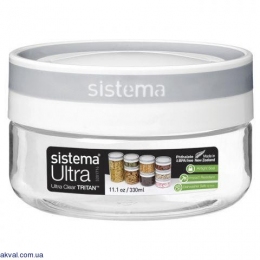 Контейнер пищевой Sistema Ultra 330 мл (51340)