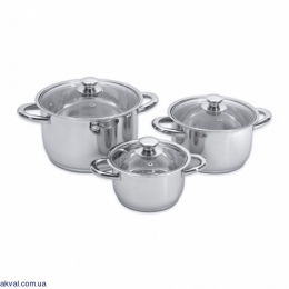 Набор посуды BergHOFF Vision Prima из 6 предметов (1106031)