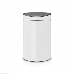 Ведро для мусора Brabantia Touch Bin 40 л White (114984)