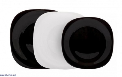 Сервиз Luminarc Carine Black/White из 18 предметов (N1479)