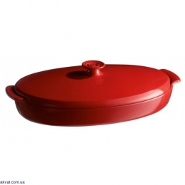 Форма для запекания рыбы Emile Henry HR Oven Ceramic Ovenware 41 x 24 см Красная (348443)