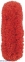 Насадка для швабры из микрофибры OXO CLEANING, 4х10х39 см, красный (1334680)